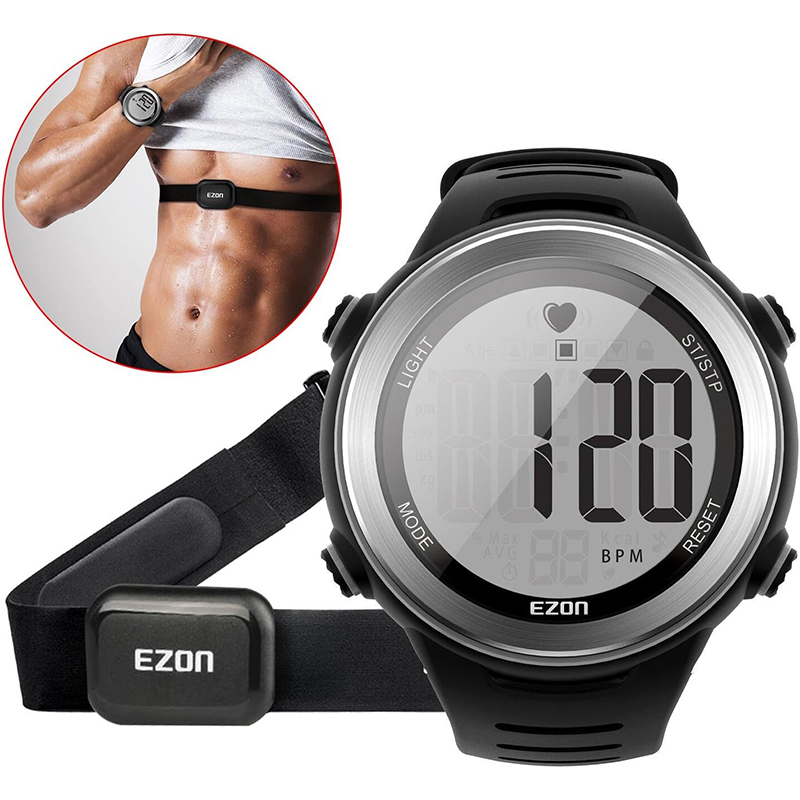 Breath Rate Monitor - 50M Waterproof Heart Rate Monitor Sport