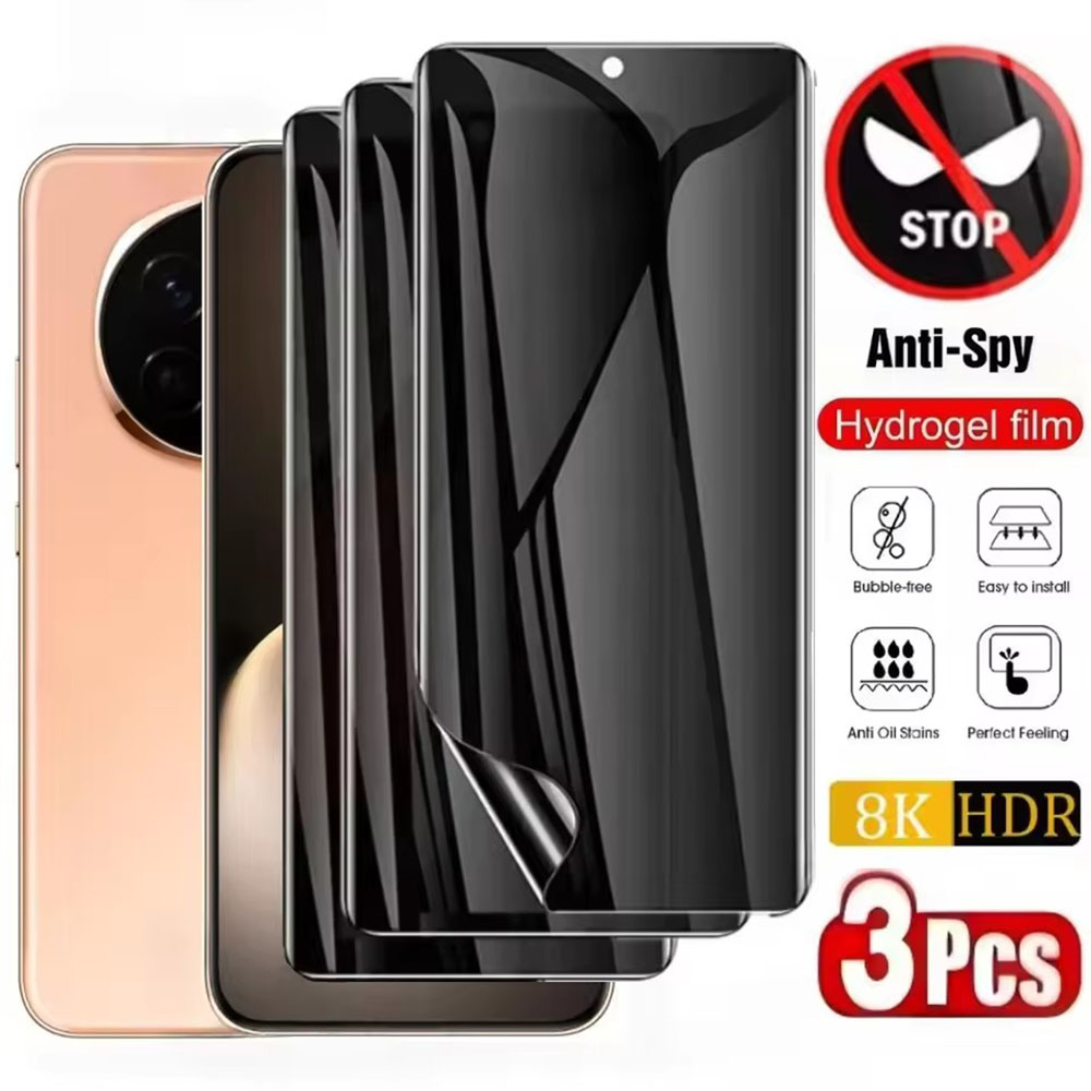 Huawei Mate 60 - 3Pcs Privacy Hydrogel Film For Huawei